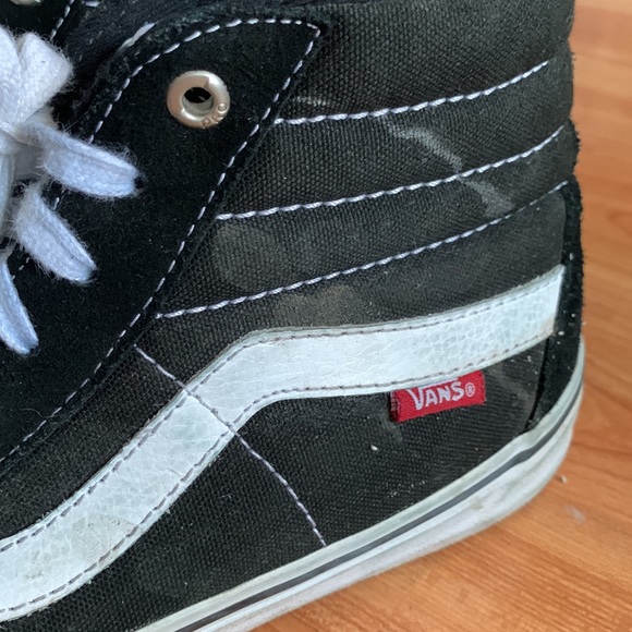 VANS pro classics black high tops - Picture 2 of 7